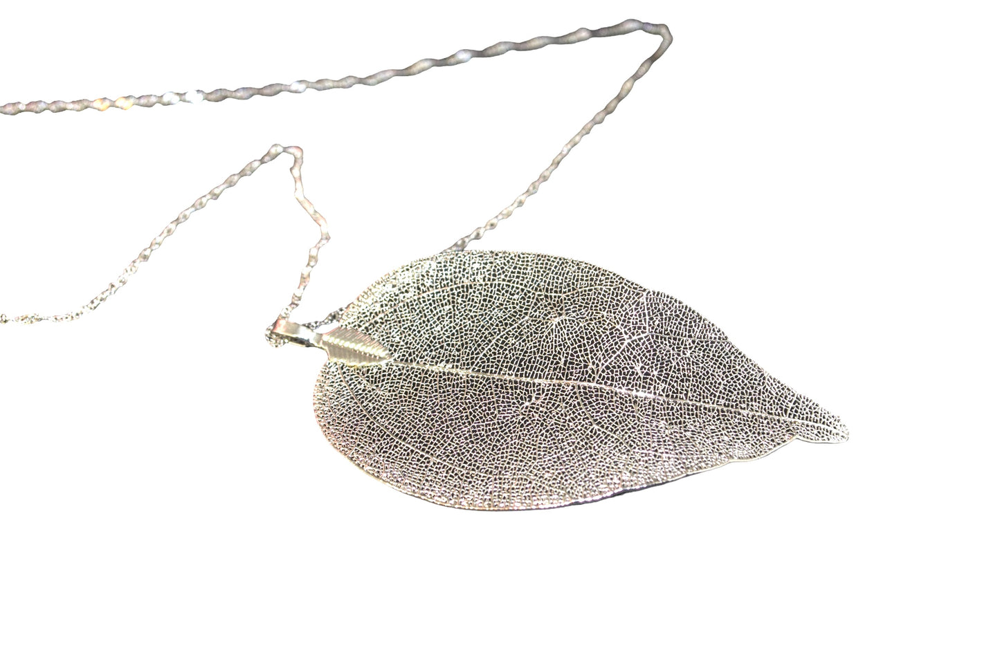 Leaf Necklace, Statement Piece, Boho Style Perfect gift for Her