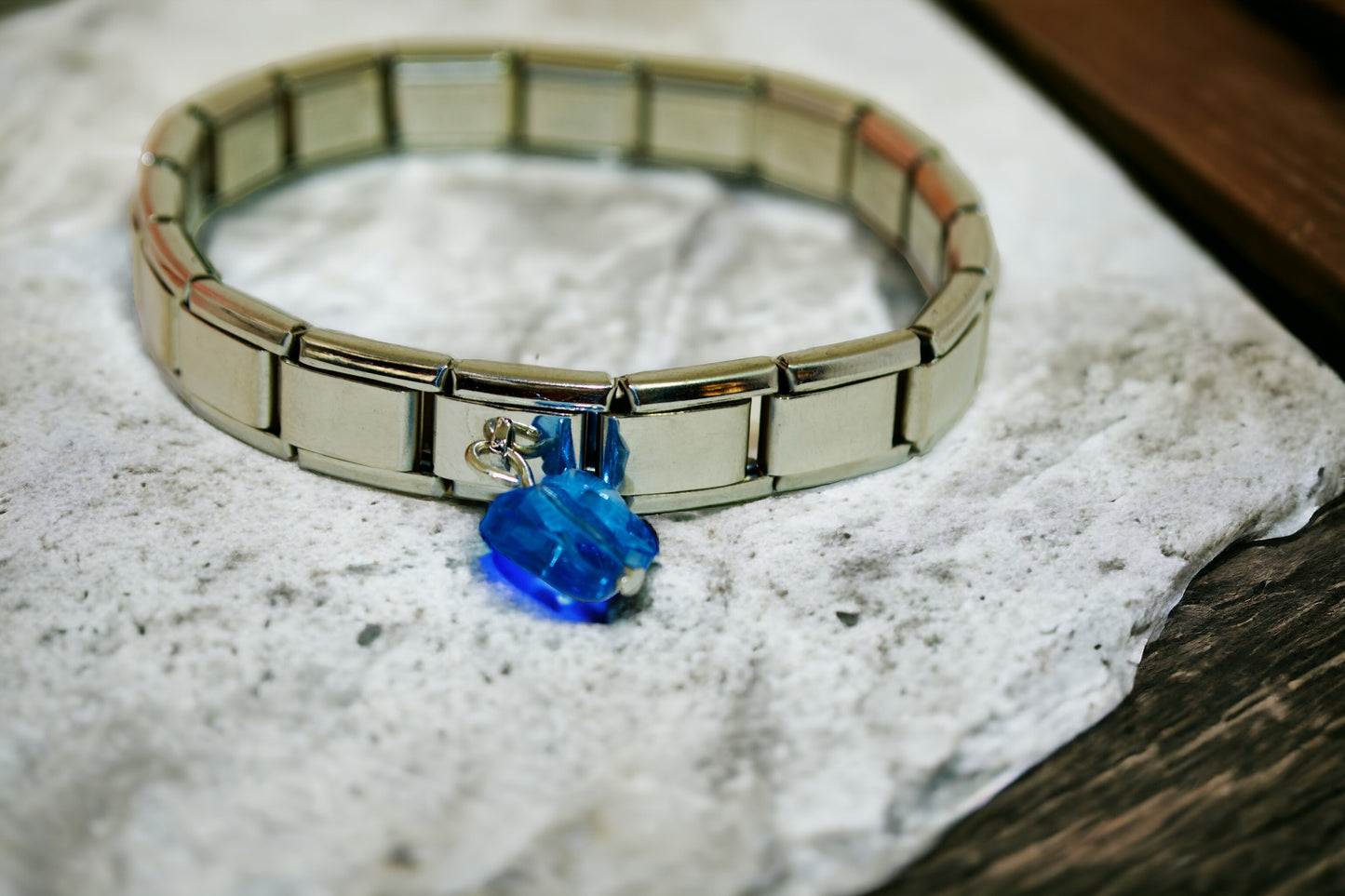 Charm Bracelet - 9mm spacers. 100% stainless steel