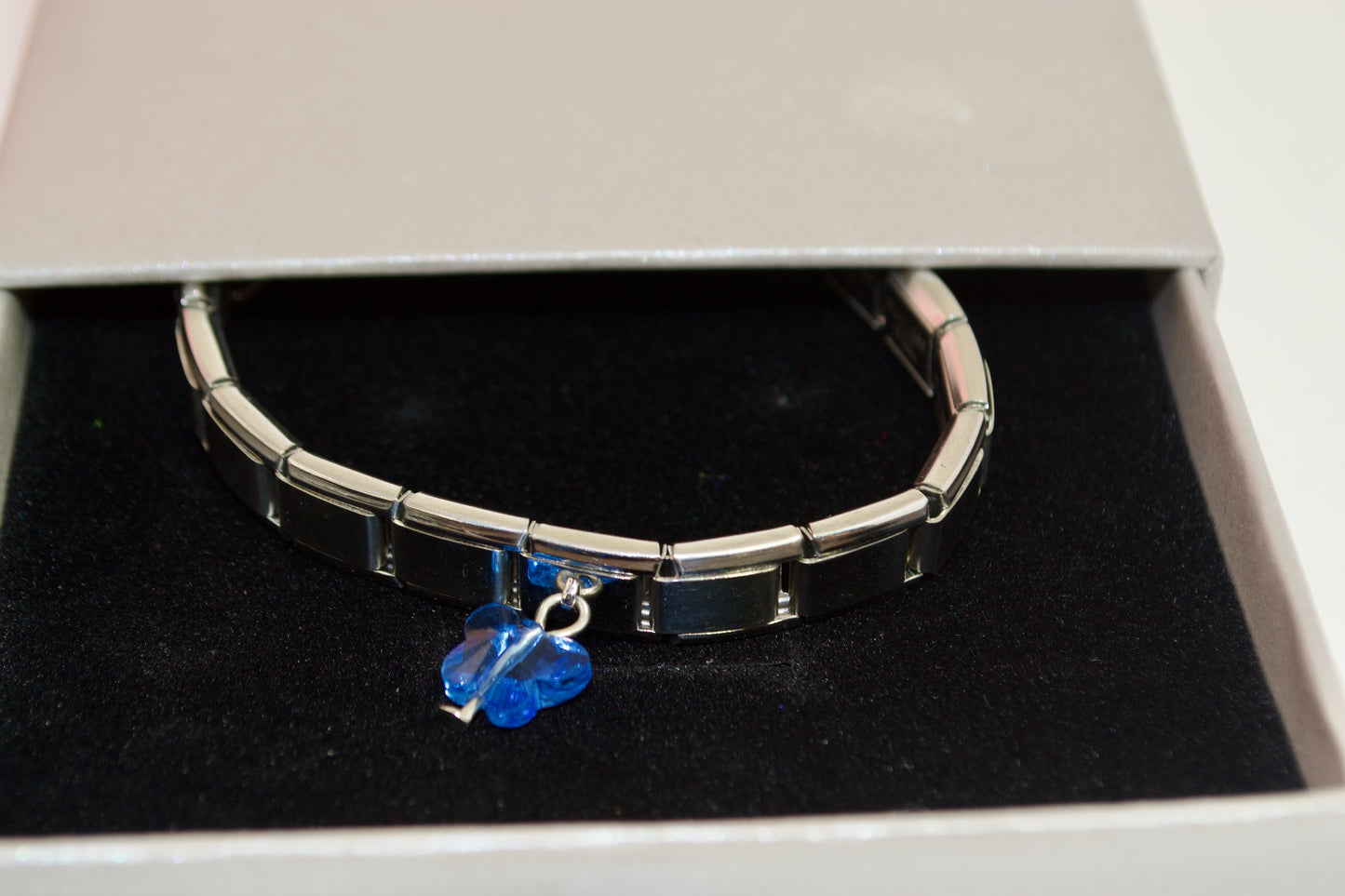 Charm Bracelet - 9mm spacers. 100% stainless steel