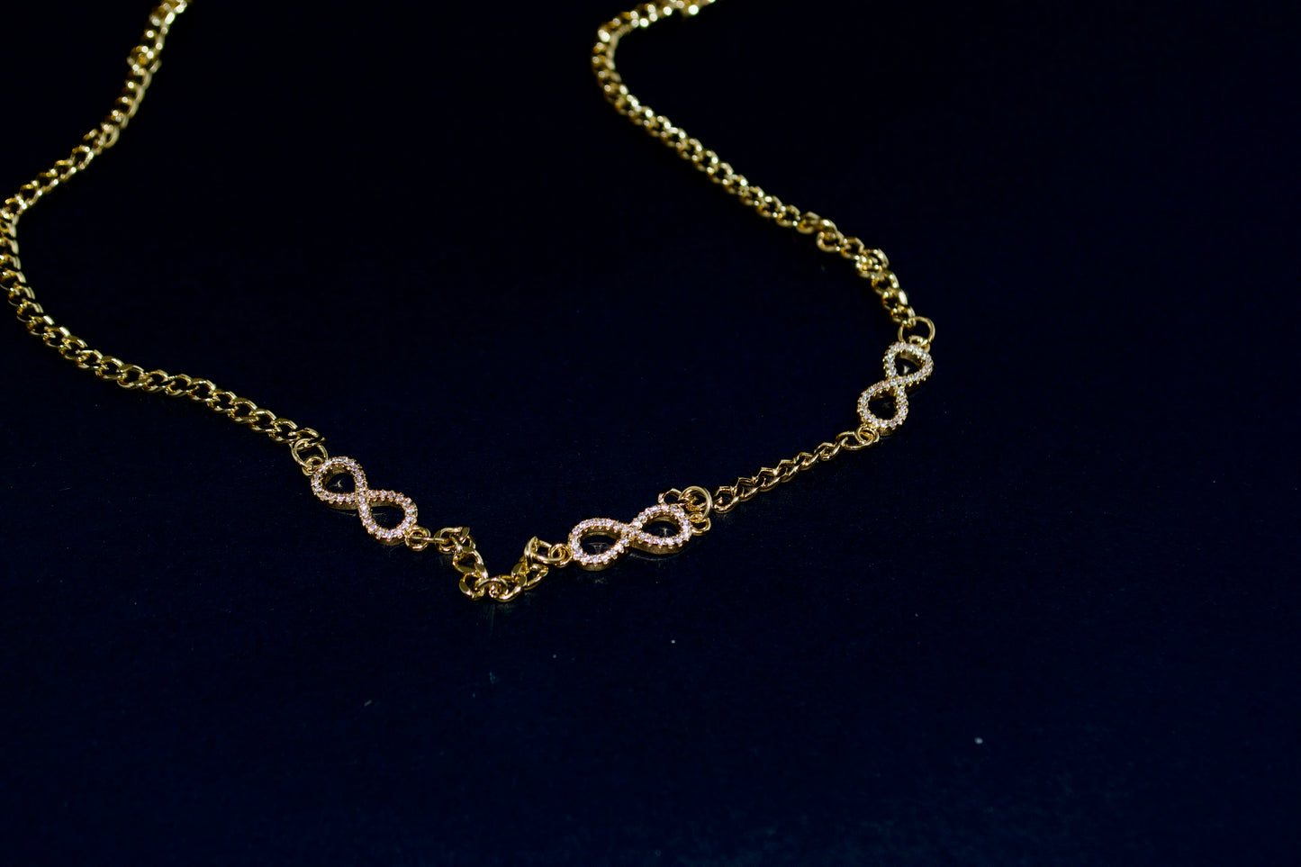 Gold-plated necklace, Soda Pop Tab opener. Adjustable Length 42-46 cm, CZ Micro Pave, Perfect for Layering, Gift Idea for her, mom, women.
