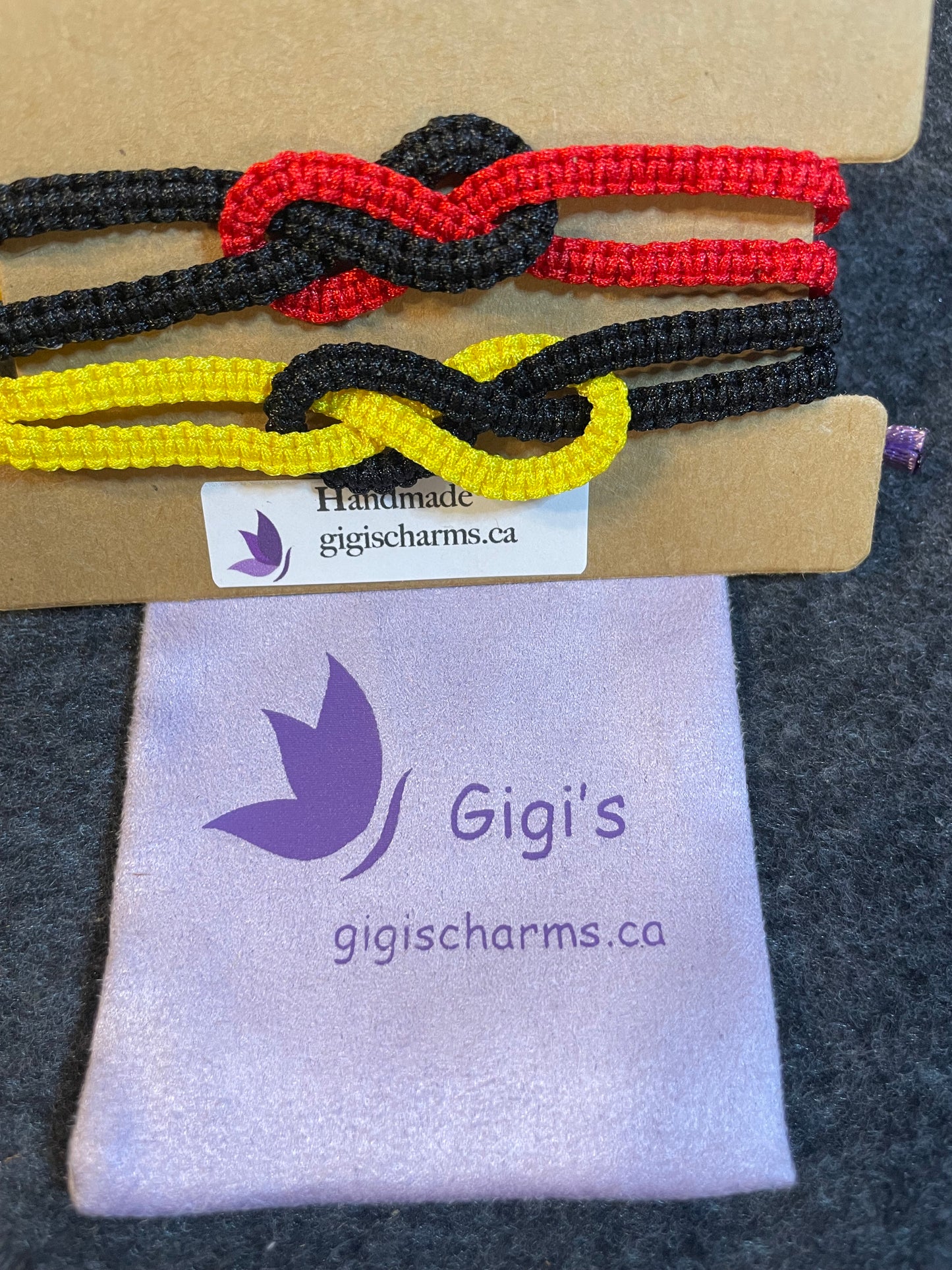 Macrame Infinity Sign Bracelets. Set of 2, Adjustable Jewelry. Friendship Meaningful Custom Gifts. Everyday gifts