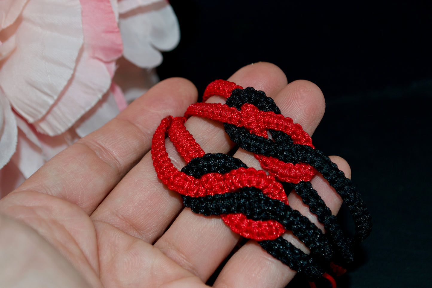 Macrame Infinity Sign Bracelets. Set of 2, Adjustable Jewelry. Friendship Meaningful Custom Gifts. Everyday gifts