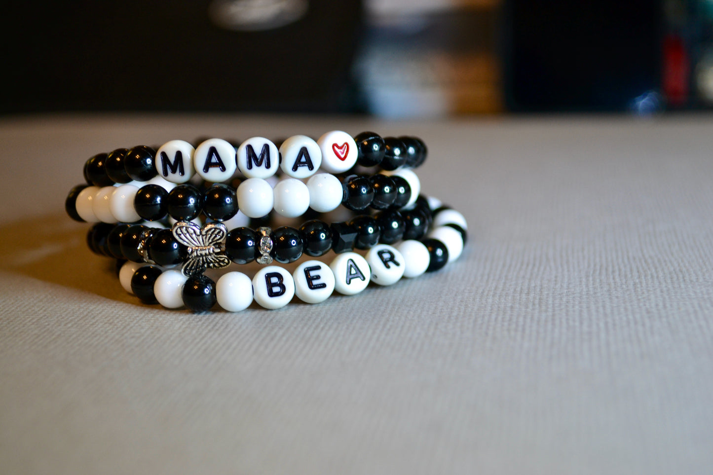 Personalized Bracelets, Custom Word, Personalized Gift