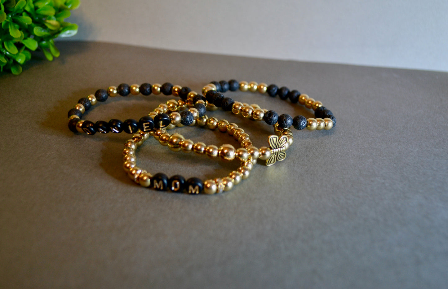 Personalized Bracelets, Custom Word, Personalized Gift