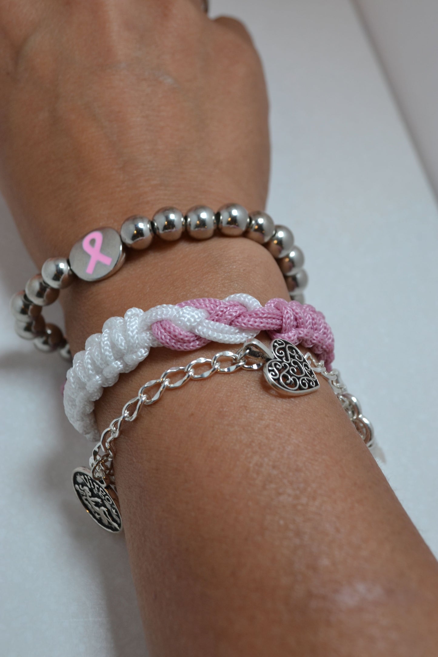 Zodiac-inspired Silver Tone Chain Bracelet with charms - Personalized and Stylish with Toggle Clasp. Great Birthday gift, by Gigi's