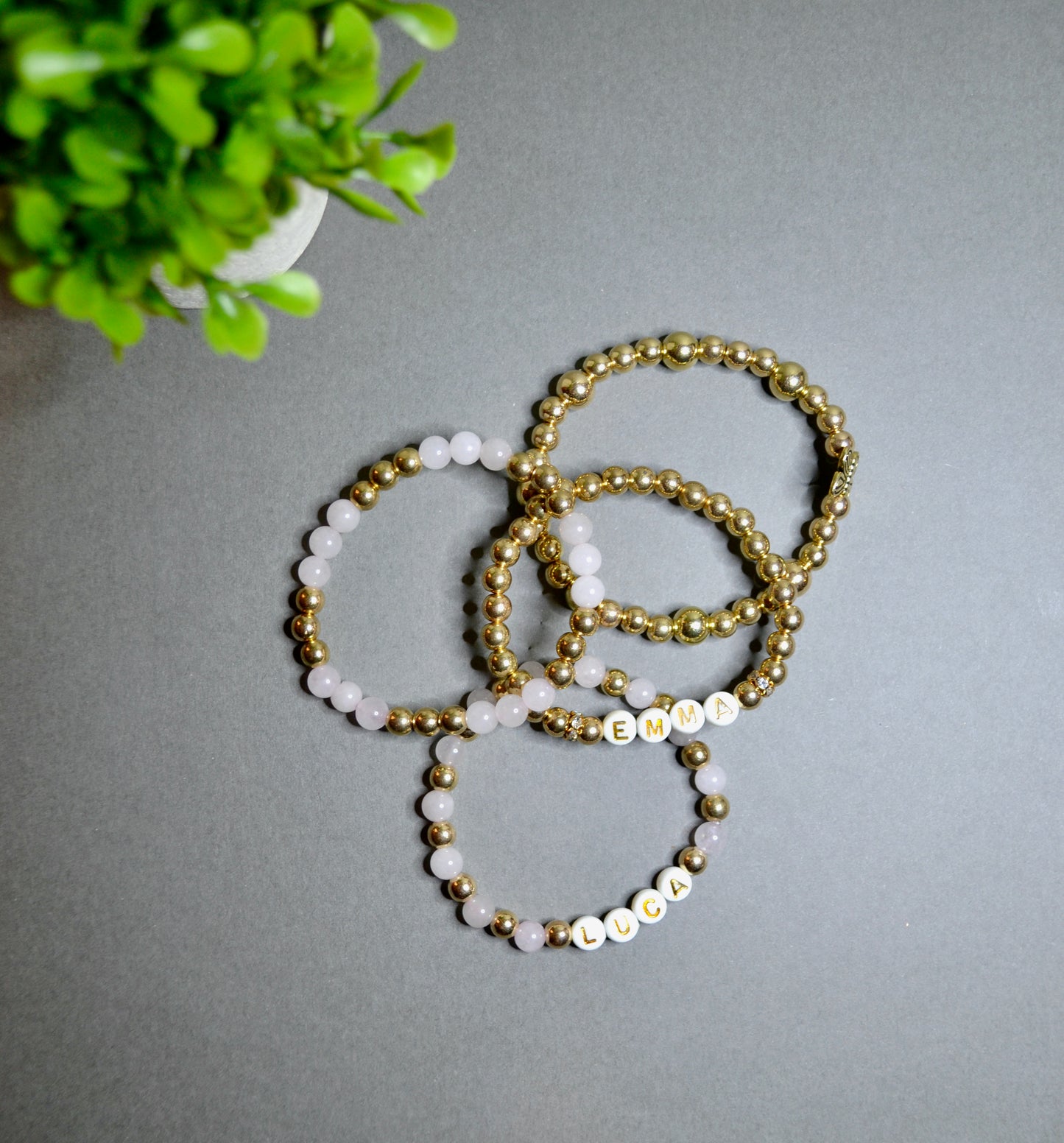 Personalized Bracelets, Custom Word, Personalized Gift